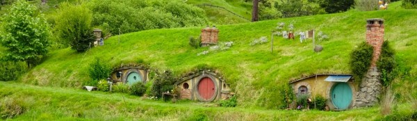 -- hobbit holes