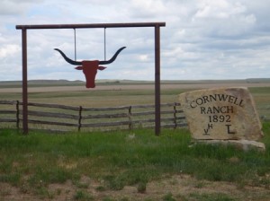Entrance to Cornwell Ranch, our study site